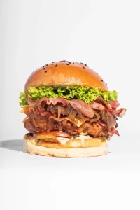 Champion Burger XL *Incluye papas.
