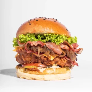 Champion Burger XL *Incluye papas.