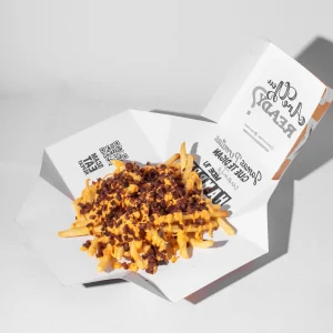 Papas Top con Cheddar y Tocineta