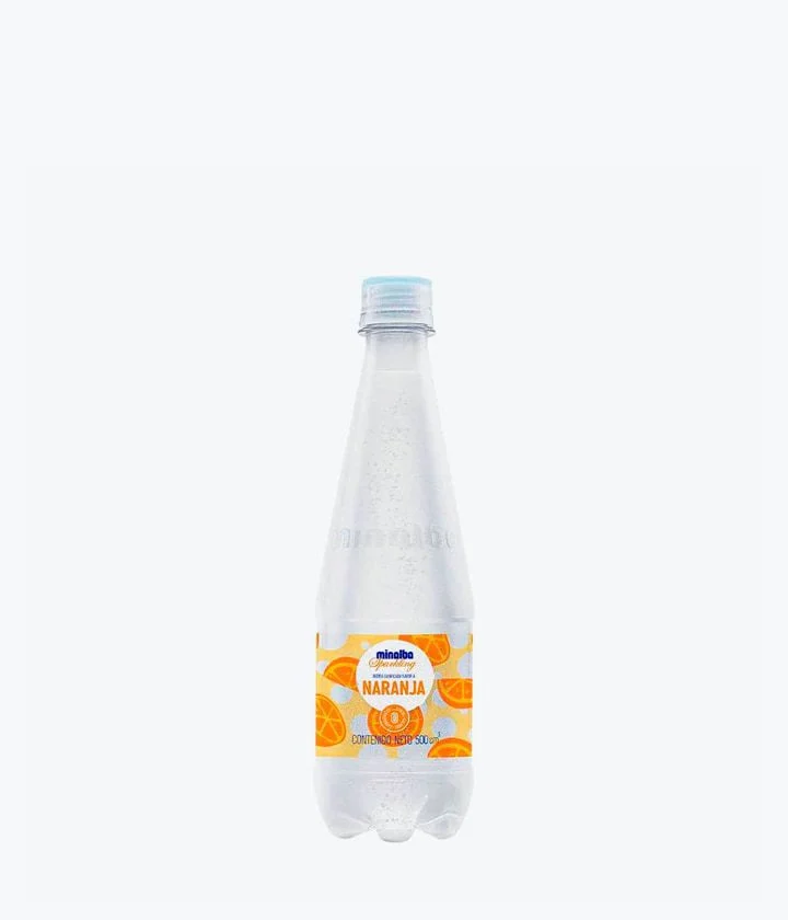 Agua Sparkling Naranja
